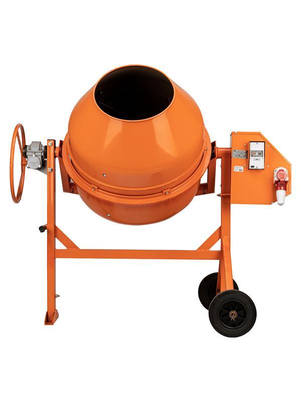 Бетоносмеситель СБР-260В, 260 л, 0.75 кВт, 380 В, редуктор.