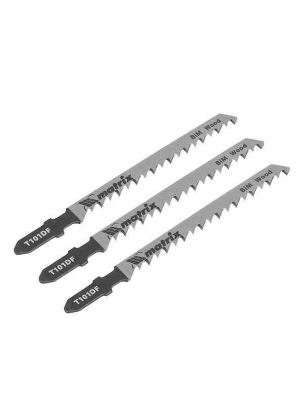 Полотна для электролобзика по дереву, 3 шт, T101DF, 75 x 4 мм, Bimetal Matrix Professional
