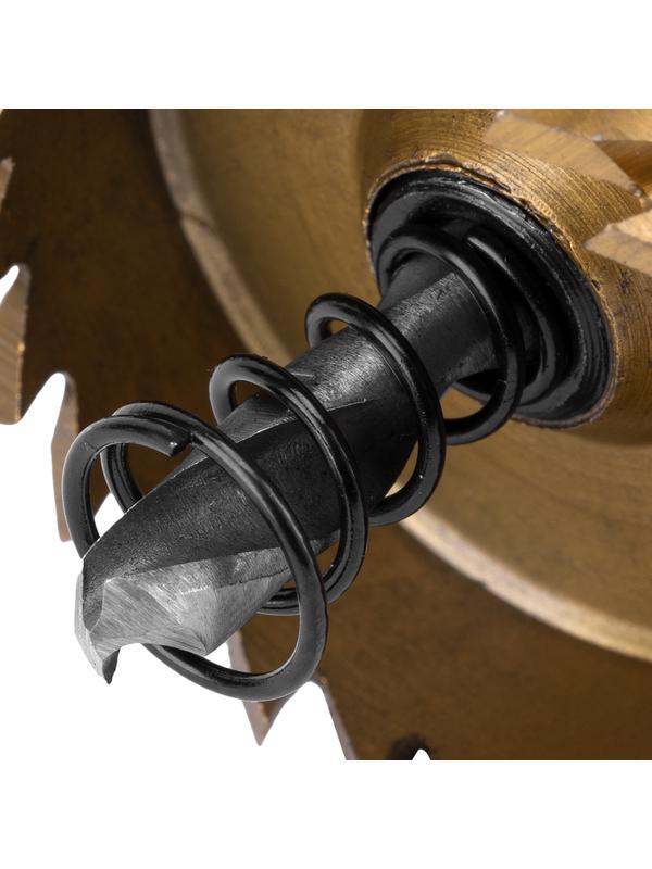 Коронка по металлу HSS, 40 мм, нитридтитановое покрытие Denzel