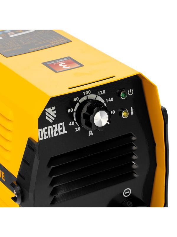Аппарат инверторный дуговой сварки DS-180 Compact, 180 А, ПВ 70%, диаметр электрода 1.6-4 мм Denzel