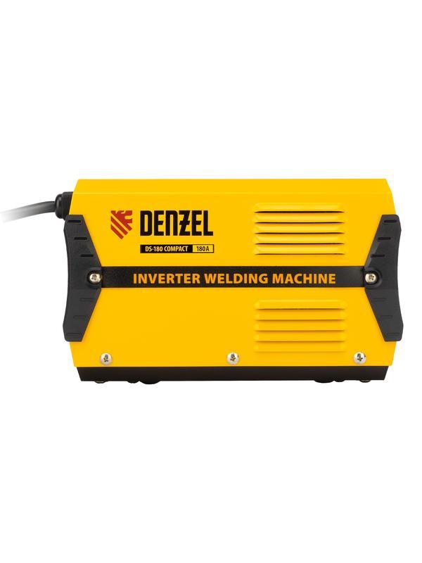 Аппарат инверторный дуговой сварки DS-180 Compact, 180 А, ПВ 70%, диаметр электрода 1.6-4 мм Denzel