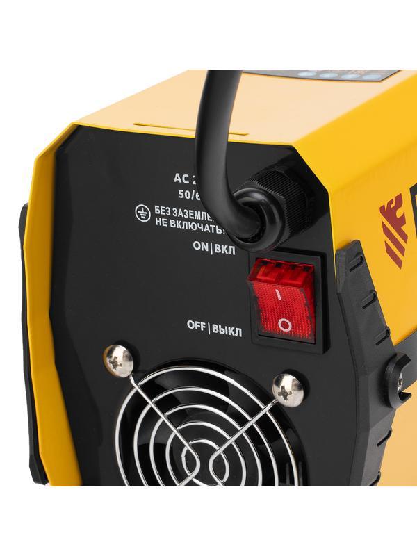 Аппарат инверторный дуговой сварки DS-180 Compact, 180 А, ПВ 70%, диаметр электрода 1.6-4 мм Denzel