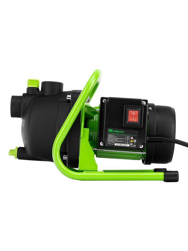 Садовый поверхностный насос СПН650-П, 650 Вт, напор 37 м, 3200 л/ч, пластик Сибртех