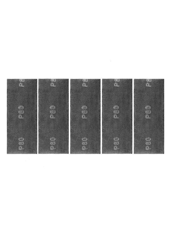 Сетка абразивная, P 80, 115 х 280 мм, 5 шт Сибртех