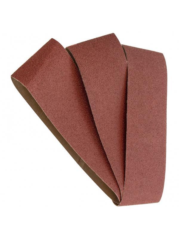 Лента абразивная бесконечная, P 60, 100 х 610 мм, 3 шт Matrix