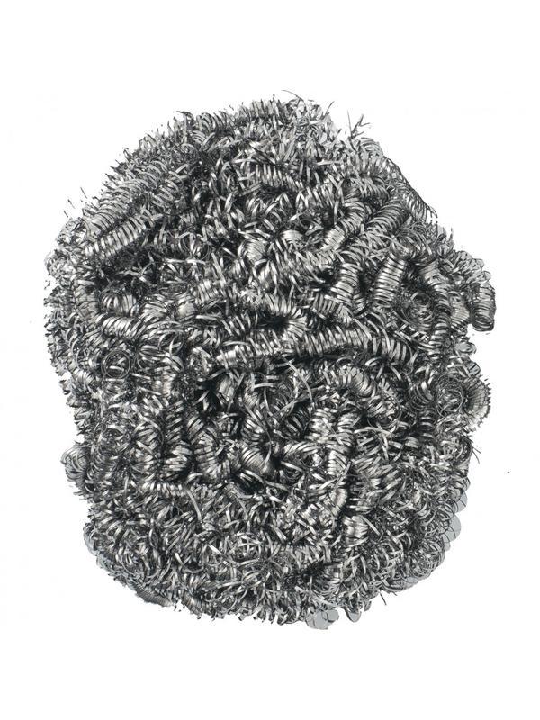 Мочалка для посуды, 2 шт, нержавеющая сталь, Россия Elfe