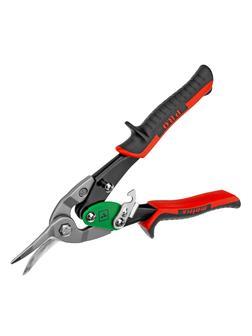 Ножницы по металлу, 250 мм, правый рез, сталь CRMO, двухкомпонентные рукоятки, PRO Matrix