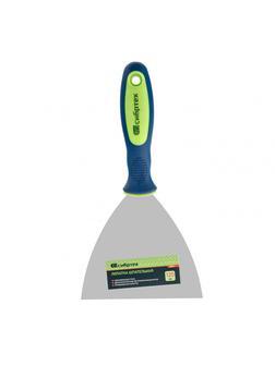 Шпательная лопатка из нержавеющей стали, 120 мм, двухкомпонентная ручка Сибртех