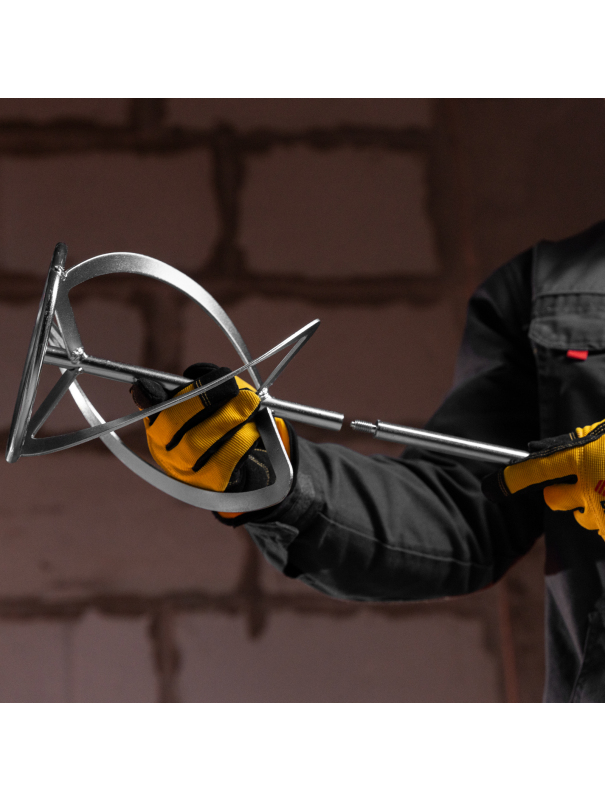 Миксер строительный EM-1-1600, 1600 Вт, 180-460/300-750 об/мин Denzel