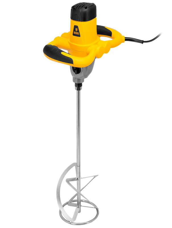 Миксер строительный EM-1-1600, 1600 Вт, 180-460/300-750 об/мин Denzel