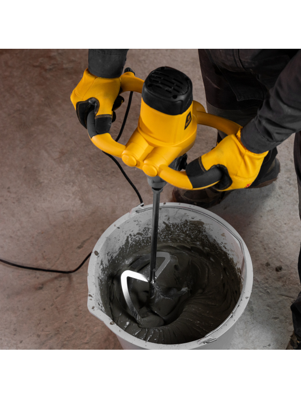 Миксер строительный EM-1-1600, 1600 Вт, 180-460/300-750 об/мин Denzel