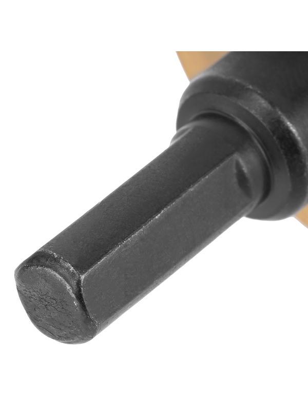 Коронка по металлу HSS, 50 мм, нитридтитановое покрытие Denzel