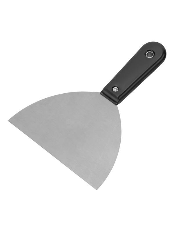 Шпательная лопатка стальная, 150 мм, полированная, пластмассовая ручка Sparta