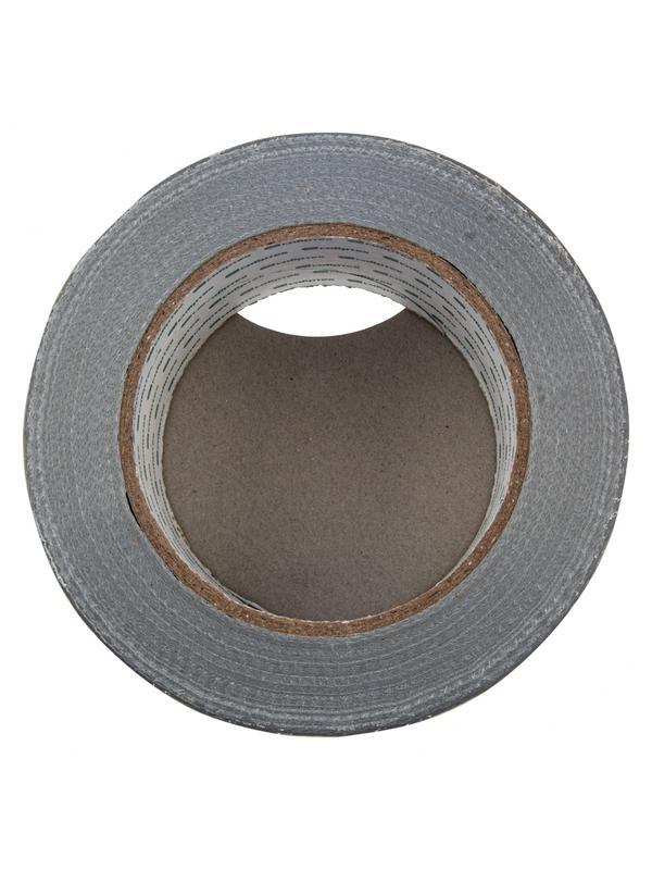 Лента клейкая армированная, 48 мм х 40 м, серебро Сибртех