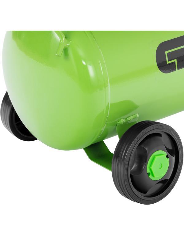 Компрессор воздушный КК-1100/22, 1, 1 кВт, 135 л/мин, 22 л, прямой привод, масляный Сибртех