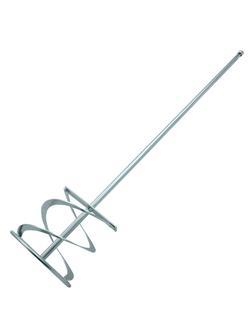 Миксер для красок и штукатурных смесей, 120 х 600 мм, оцинкованный, хвостовик SDS Plus Denzel