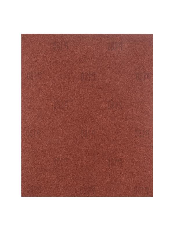 Шлифлист на бумажной основе, P 180, 230 х 280 мм, 10 шт, водостойкий Matrix