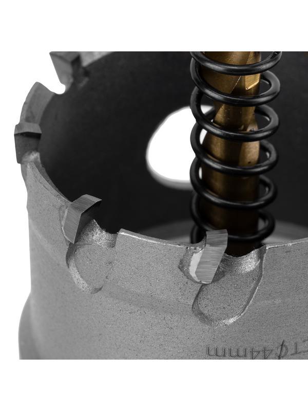 Коронка по металлу твердосплавная, 44 мм Denzel