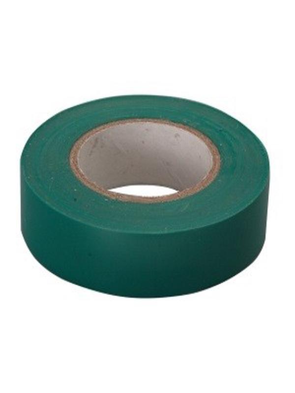 Изолента ПВХ, 19 мм х 20 м, зеленая Сибртех