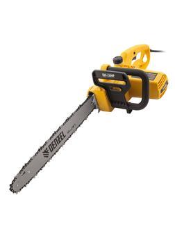 Пила цепная электрическая EDS-2200P, 2.2 кВт,поперечная, шина 45 см, шаг 3/8, паз 1.3 мм, 63 звена Denzel