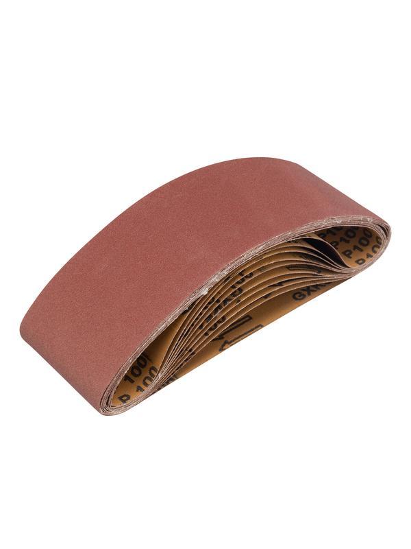 Лента абразивная бесконечная, P 100, 100 х 610 мм, 10 шт Matrix