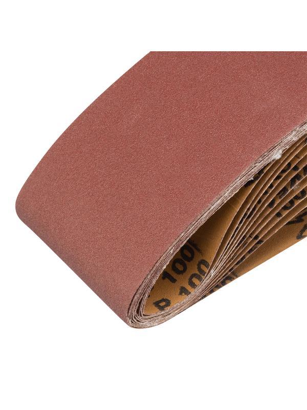 Лента абразивная бесконечная, P 100, 100 х 610 мм, 10 шт Matrix