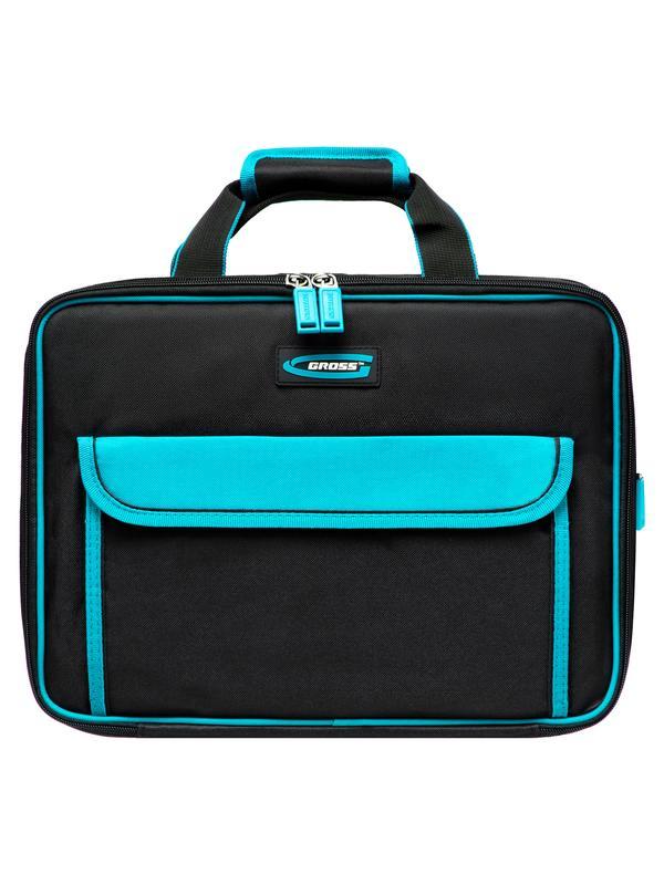 Сумка для инструмента Meister, 31 карман, отсек для ноутБука, наплечный ремень, 400 х 170 х 300 мм Gross