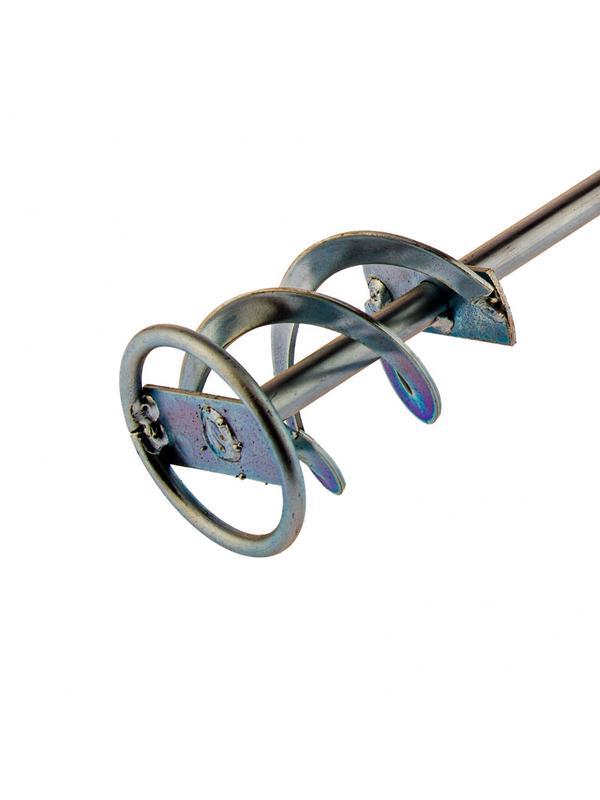 Миксер для красок и штукатурных смесей, 60 х 400 мм, оцинкованный, хвостовик SDS Plus Denzel