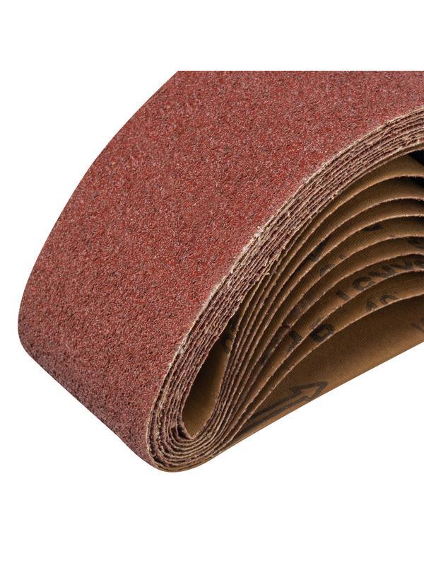 Лента абразивная бесконечная, P 40, 75 х 457 мм, 10 шт Matrix