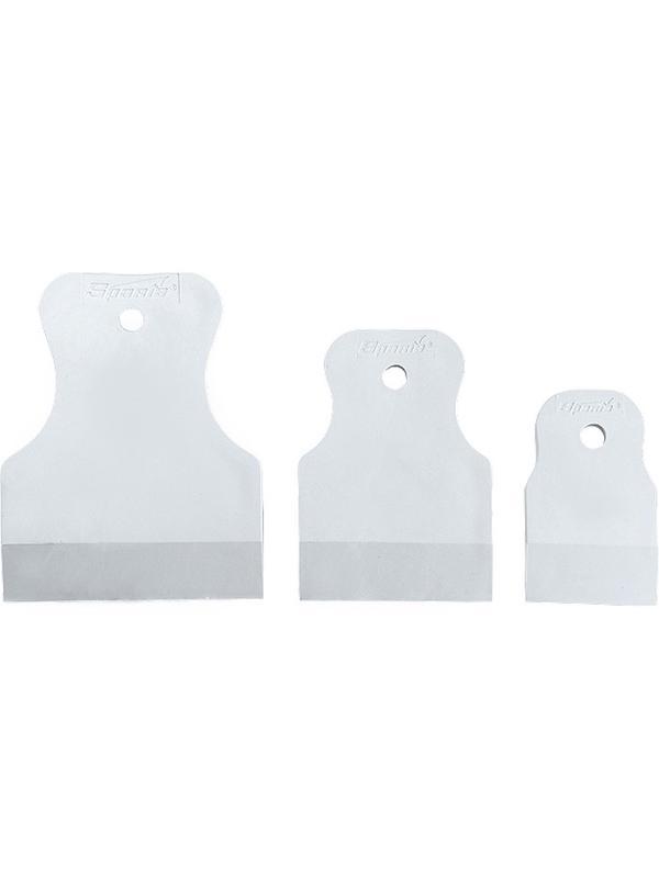 Набор шпателей 40-60-80 мм, белая резина, 3 шт Matrix