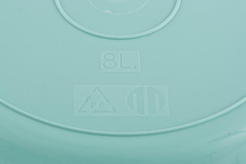 Таз пластмассовый круглый 8 л, Россия Elfe