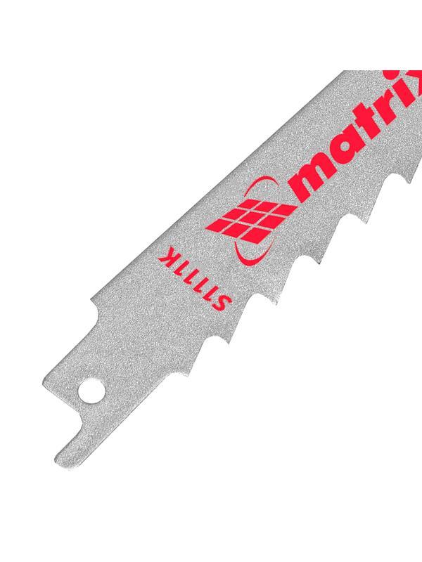 Полотна по дереву для сабельной пилы S1111K 200/8.5 мм, HCS, 2 шт, Pro Matrix