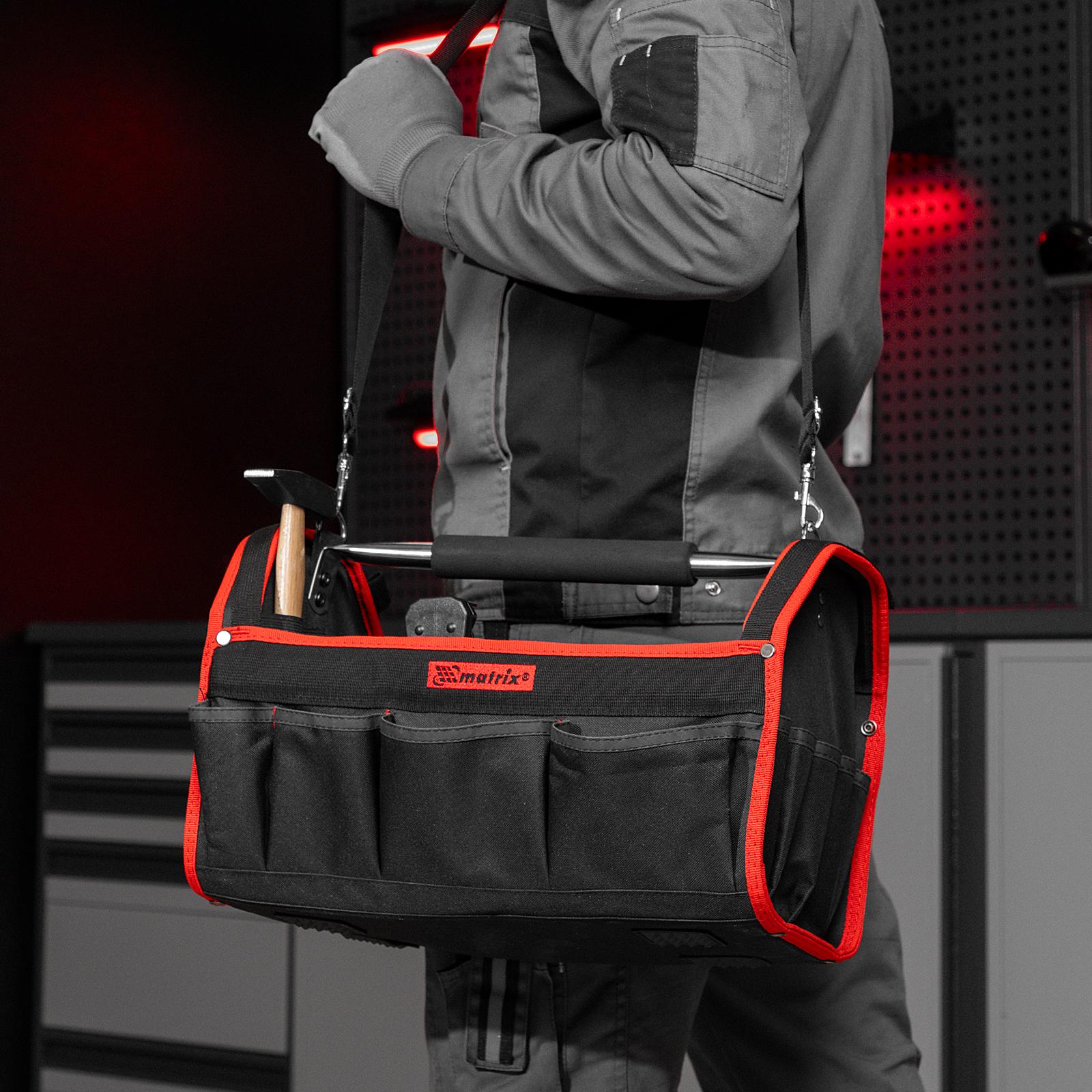 Переноска для инструмента каркасная 415 х 230 х 260 мм Matrix