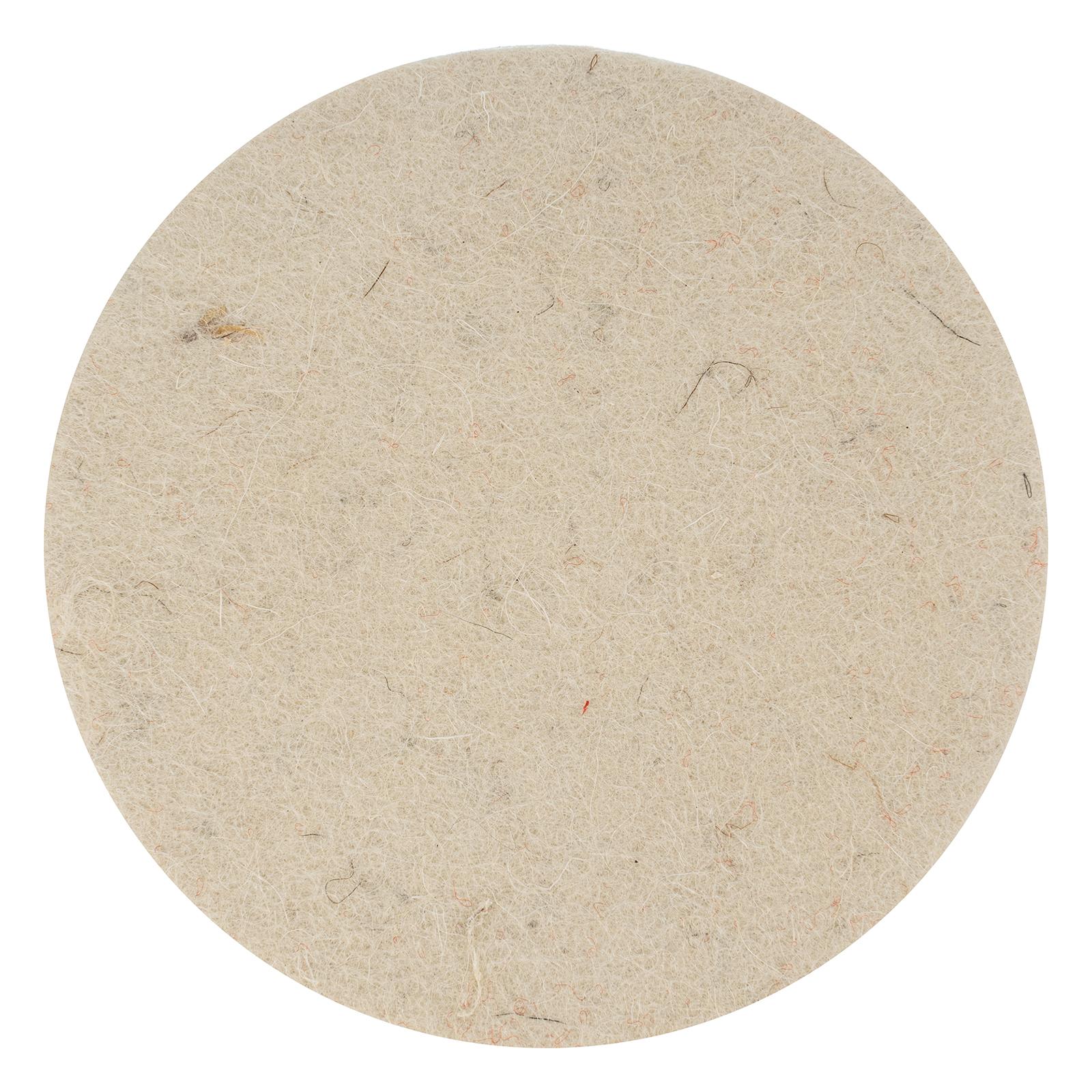 Диск полировальный из натурального войлока, 