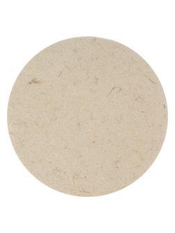 Диск полировальный из натурального войлока, 