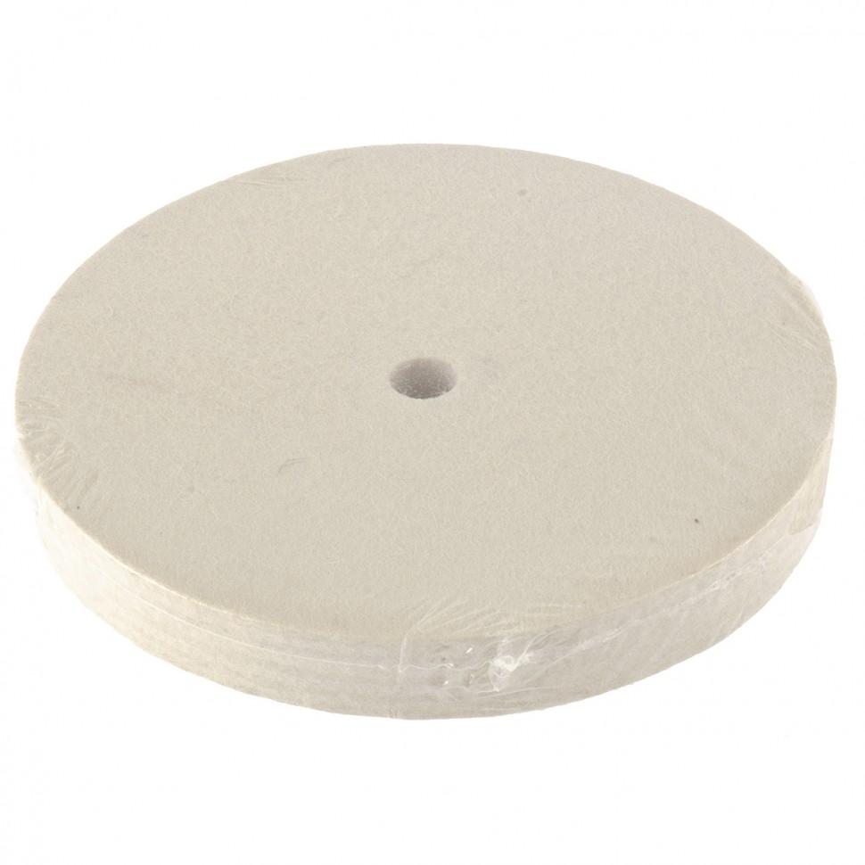 Круг полировальный из натурального войлока, 150 х 20 х 12.7 мм Matrix