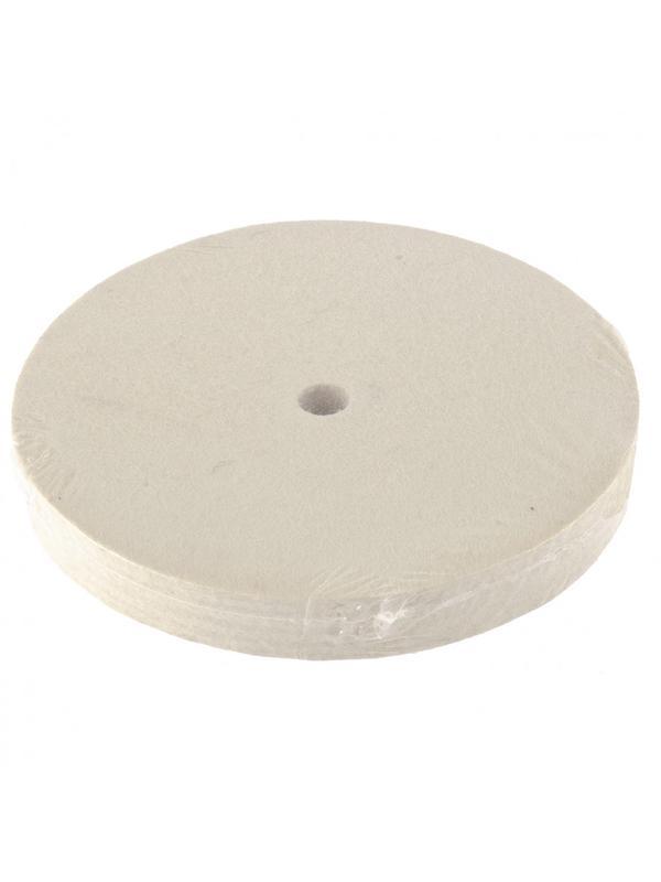 Круг полировальный из натурального войлока, 150 х 20 х 12.7 мм Matrix