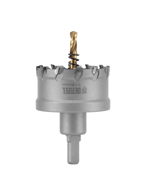 Коронка по металлу твердосплавная, 60 мм Denzel