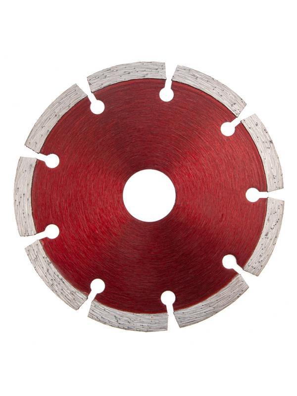 Диск алмазный, отрезной сегментный, 115 х 22.2 мм, сухая резка Matrix Professional