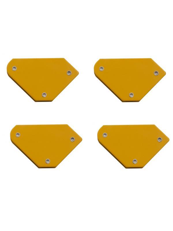 Набор из 4 магнитных фиксаторов для сварочных работ Denzel