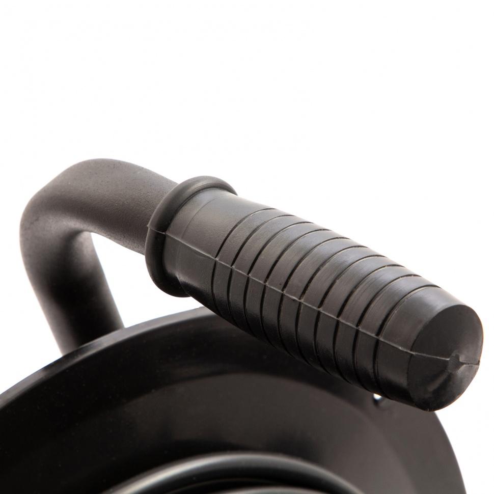 Удлинитель силовой 30 м, 10А, тип УХ10, ПВС, на кабельной катушке, 4 розетки без заземления Сибртех