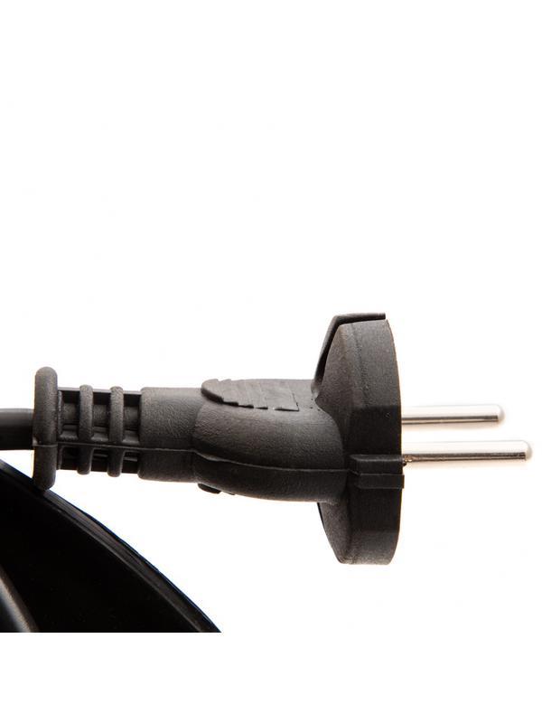 Удлинитель силовой 30 м, 10А, тип УХ10, ПВС, на кабельной катушке, 4 розетки без заземления Сибртех