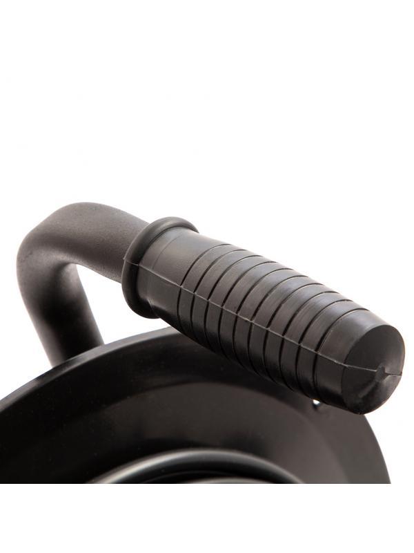 Удлинитель силовой 30 м, 10А, тип УХ10, ПВС, на кабельной катушке, 4 розетки без заземления Сибртех