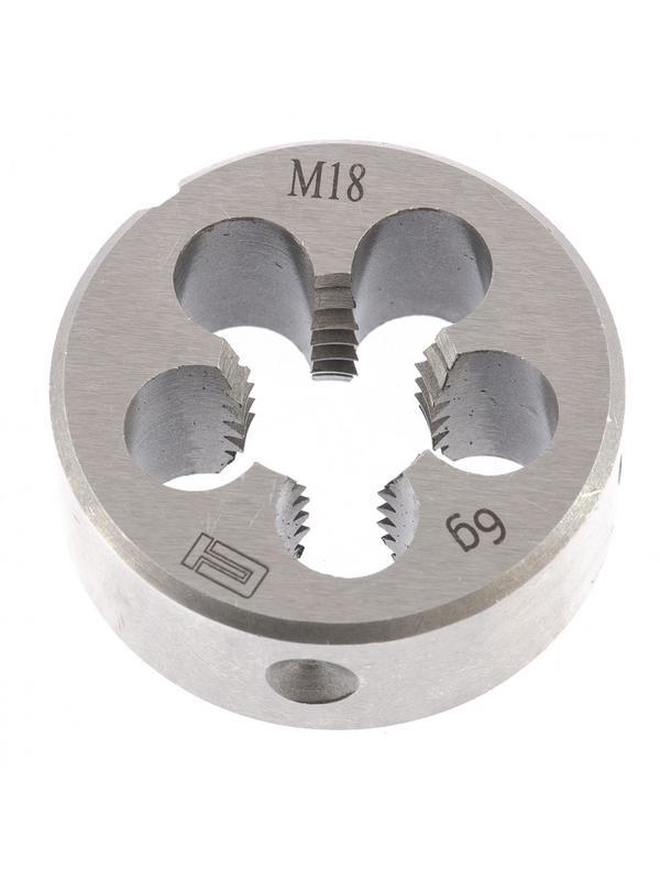 Плашка М18 х 2.5 мм Сибртех