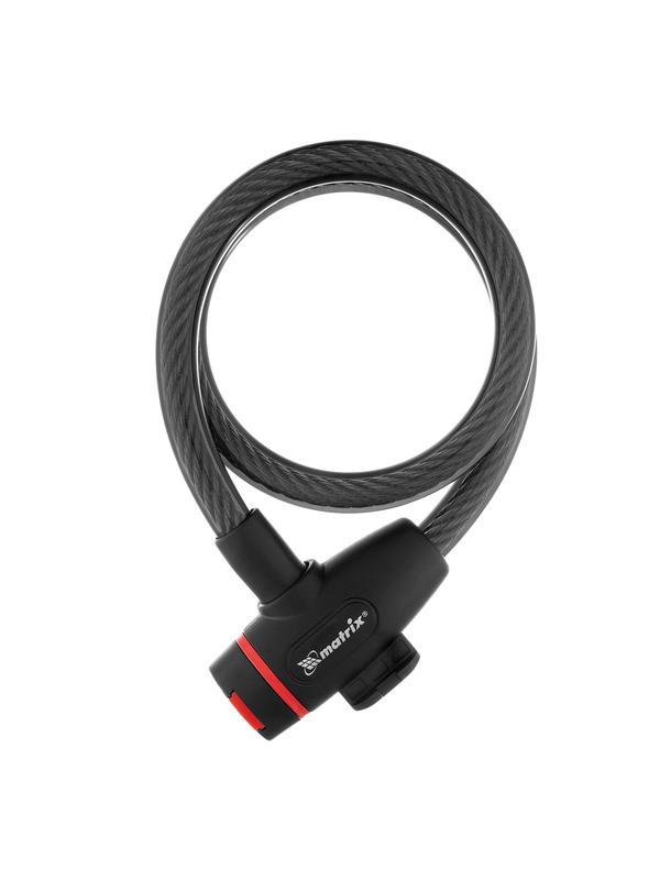 Замок тросовый универсальный, 12 х 650 мм Matrix