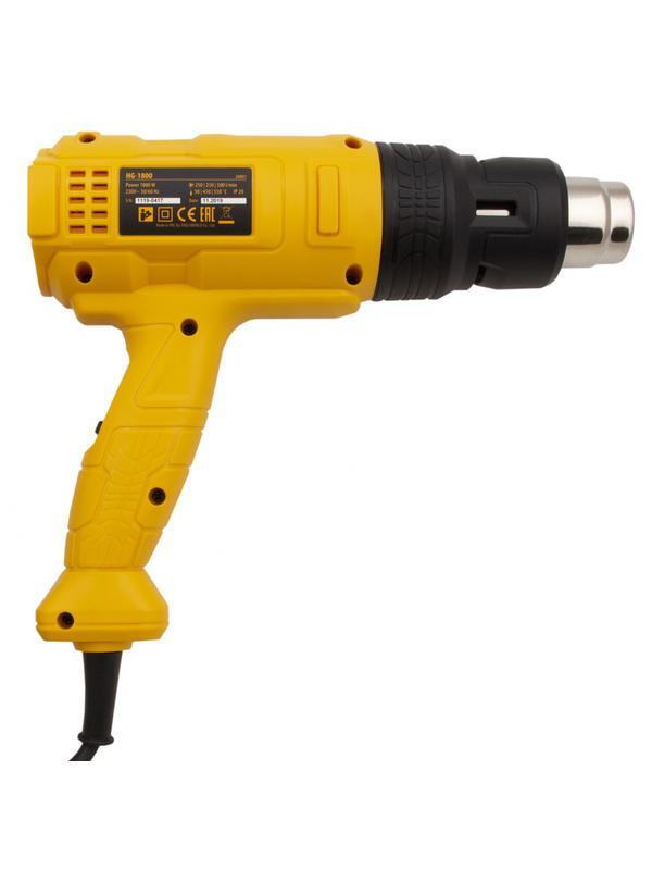 Фен технический HG-1800, 1800 Вт, 3 режима Denzel