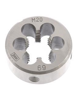 Плашка М20 х 2.5 мм Сибртех