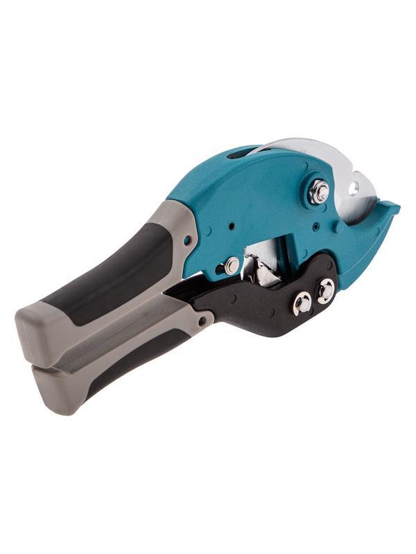 Ножницы для резки изделий из ПВХ, D до 36 мм, двухкомпонентные рукоятки, рабочий стол для плоских изделий Gross