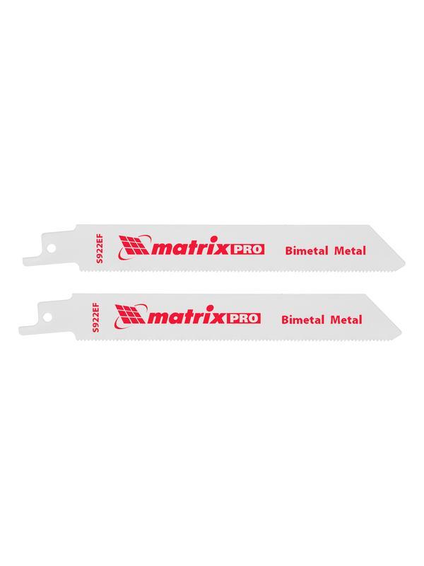 Полотна по металлу для сабельной пилы S922EF 125/1.4 мм, Bimetal, 2 шт, Pro Matrix