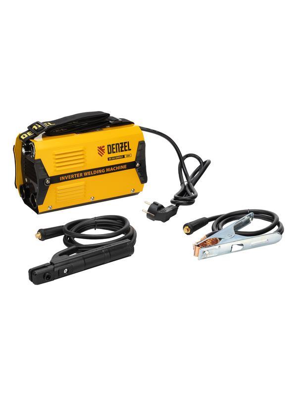 Аппарат инверторный дуговой сварки DS-160 Compact, 160 А, ПВ 70%, диаметр электрода 1.6-3.2 мм Denzel